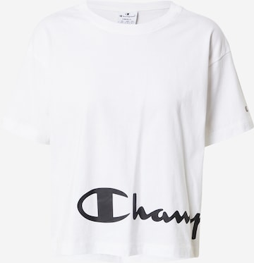 Champion Authentic Athletic Apparel T-shirt i vit: framsida