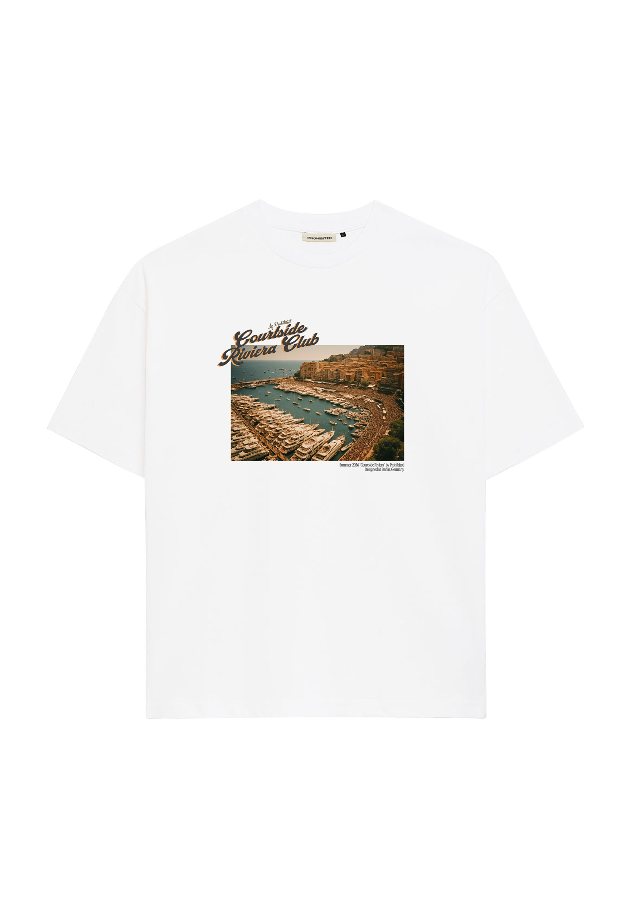Prohibited Shirt 'Courtside' in L in Brown / Olive / Black / White, Item view