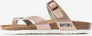 Bayton Pantoletter 'Diane' i pink: forside