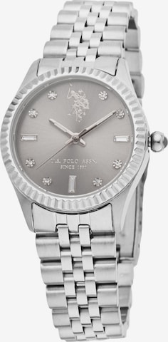 U.S. POLO ASSN. - Reloj analógico 'Celine' en plata: frente