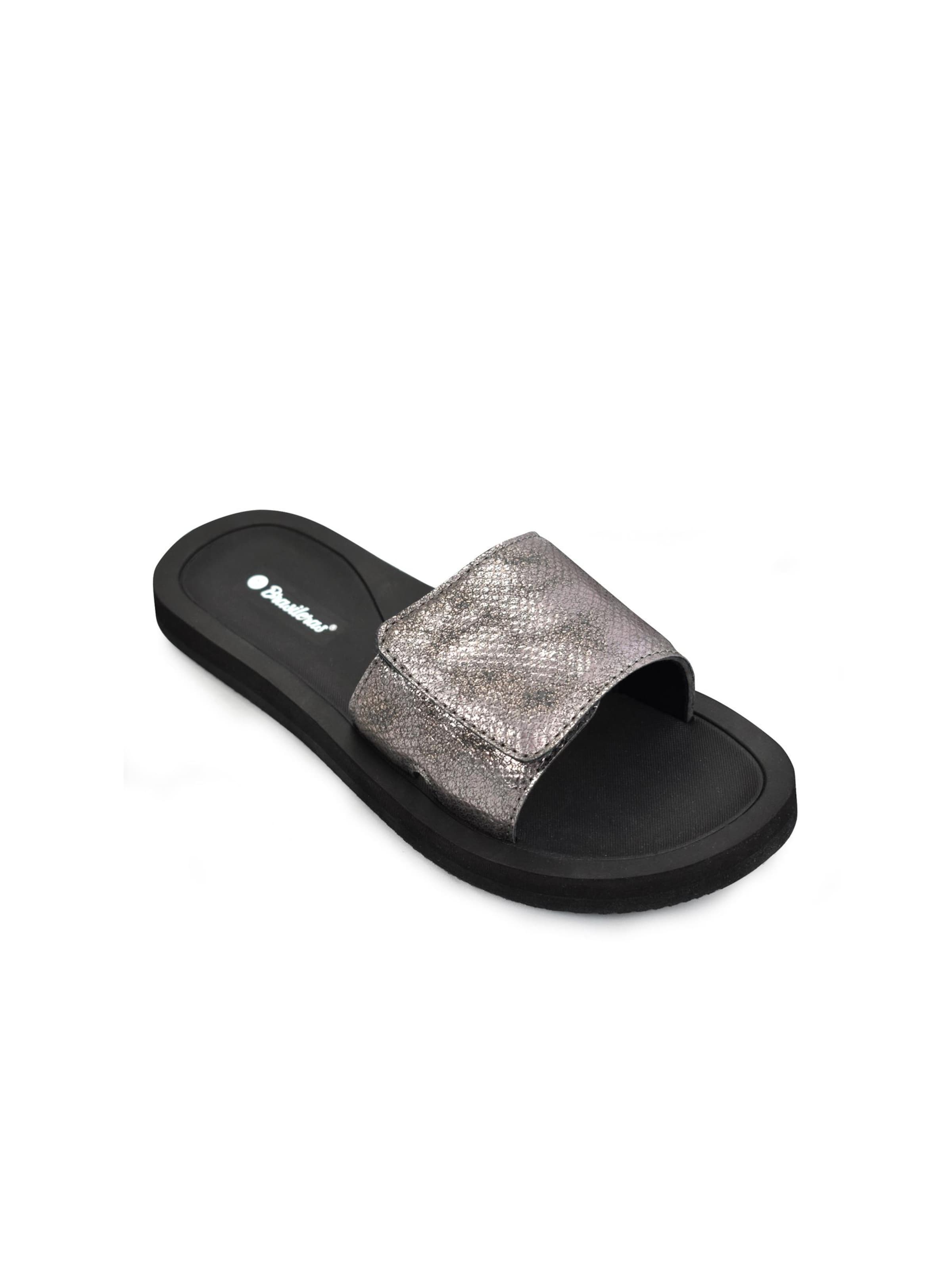 Zoccoletto 'Platino' di Brasileras in nero