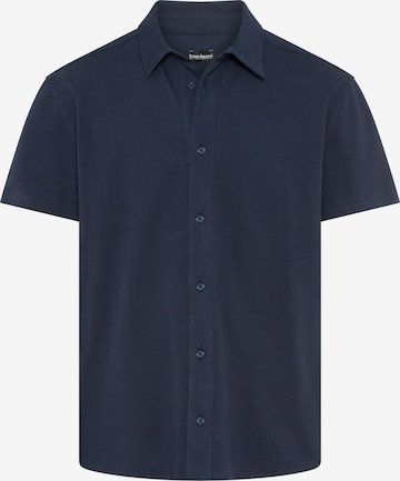 Bruno Banani LM Button Up Shirt in Blue: front