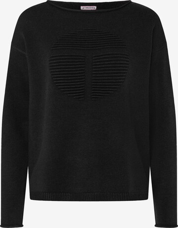 TIMEZONE Sweater 'Fancy' in Black: front