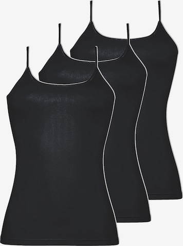 Nina von C. Undershirt 'Daily' in Black: front