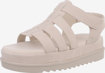 Ital-Design Sandals in Beige: front