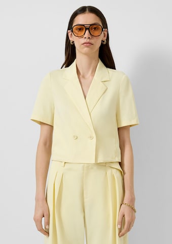 QS Blazers in Geel: voorkant