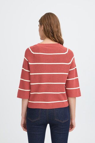 Pull-over 'BOSTON' ICHI en rouge