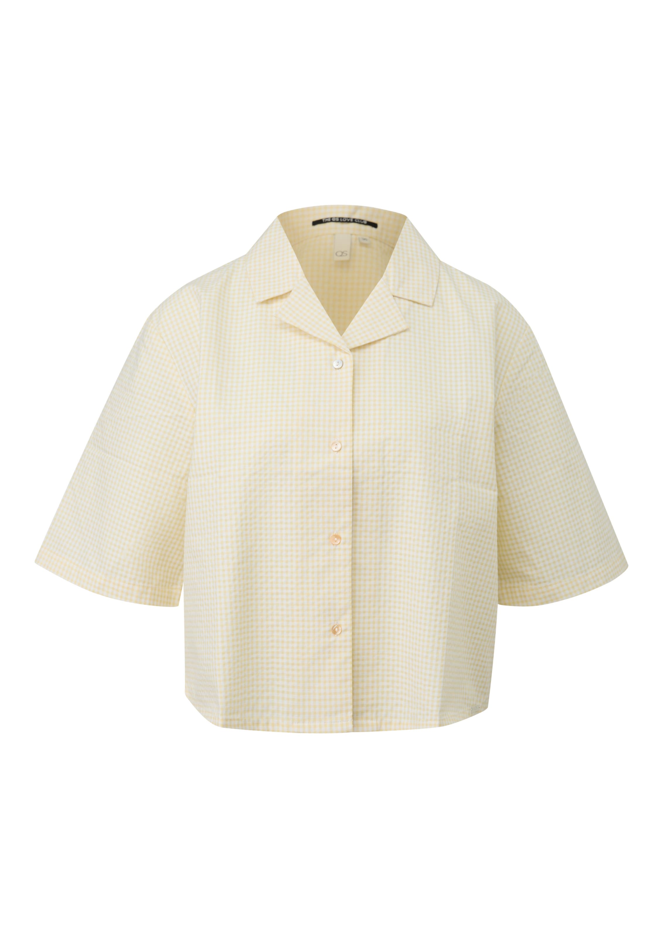 QS Bluse in Gelb: Vorderseite