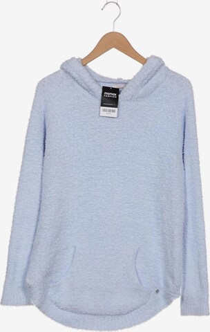 ESPRIT Sweatshirt & Zip-Up Hoodie in M in Blue: front