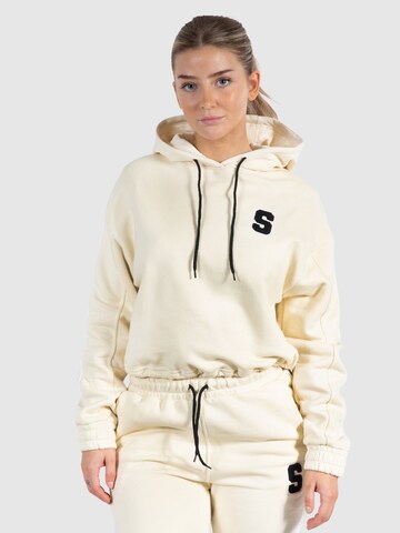 Smilodox Sweatshirt 'Rylanda' in Beige: predná strana