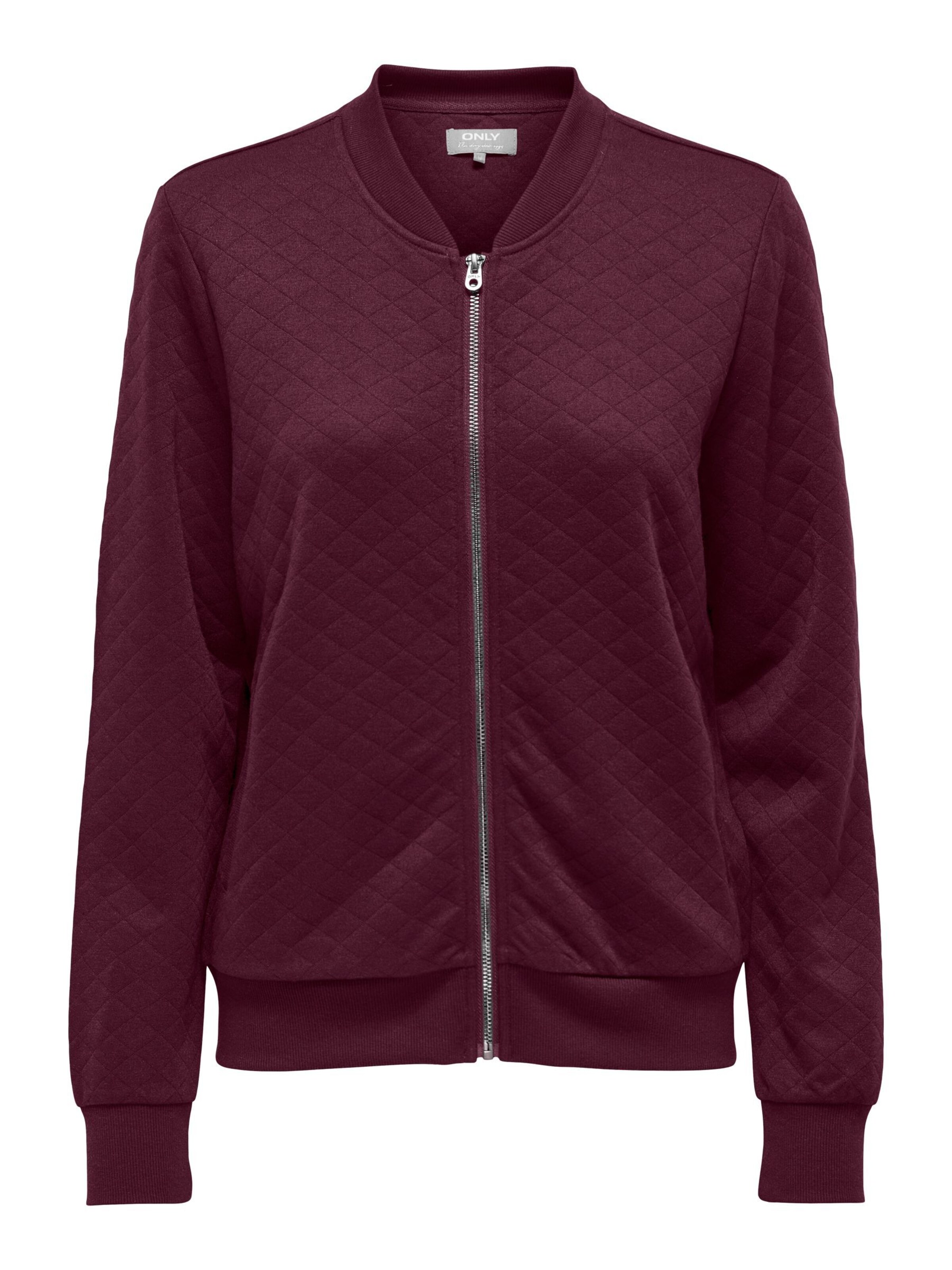 Veste de survêtement 'ONLJoyse' ONLY en rouge : devant