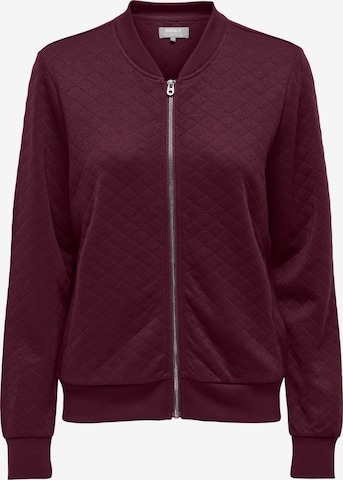 Veste de survêtement 'ONLJoyse' ONLY en rouge : devant