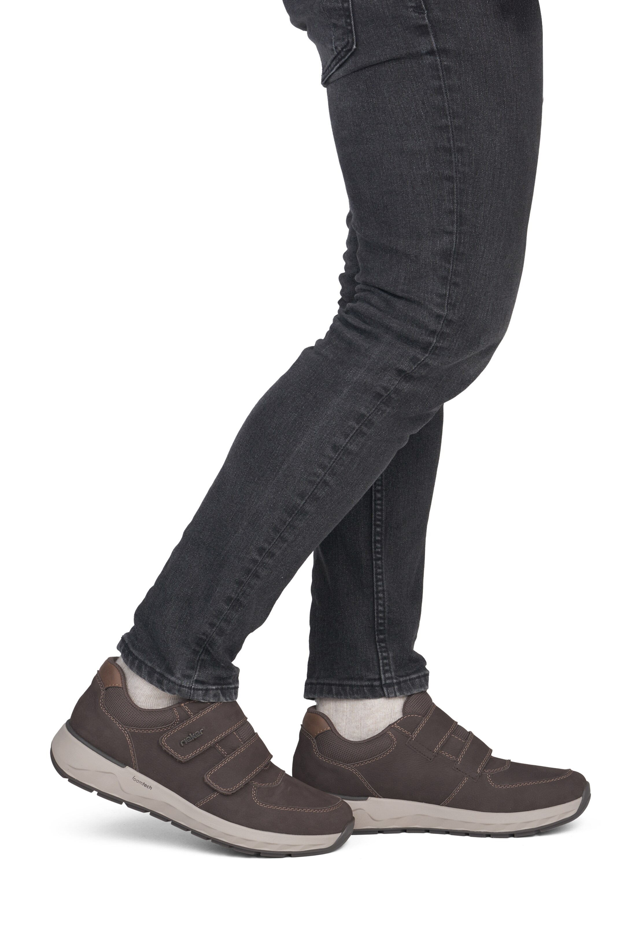 Rieker Schnürschuh in Braun