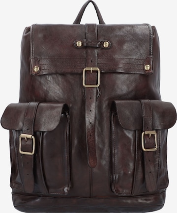 Sac à dos Campomaggi en marron : devant