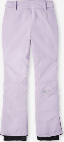 Regular Pantaloni sport de la O'NEILL pe mov