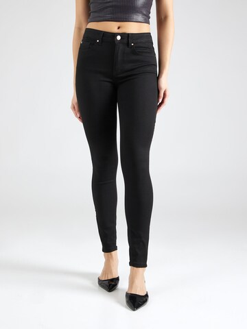 VERO MODA Skinny Jeans 'FLASH' in Black: front