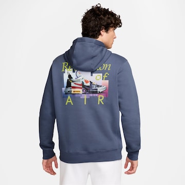 Nike Sportswear Sweatshirt 'Club' in Blau: Vorderseite