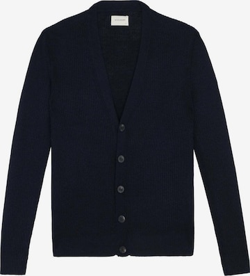 Scalpers Knit Cardigan 'Paul' in Blue: front