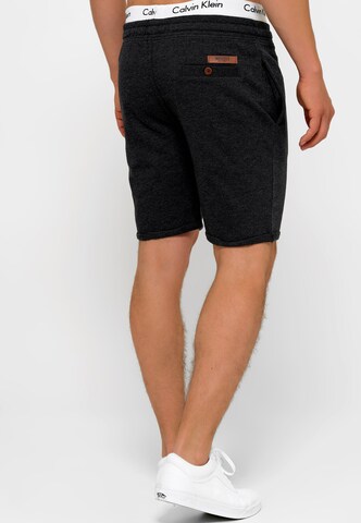 INDICODE JEANS Regular Broek 'Aldrich' in Zwart