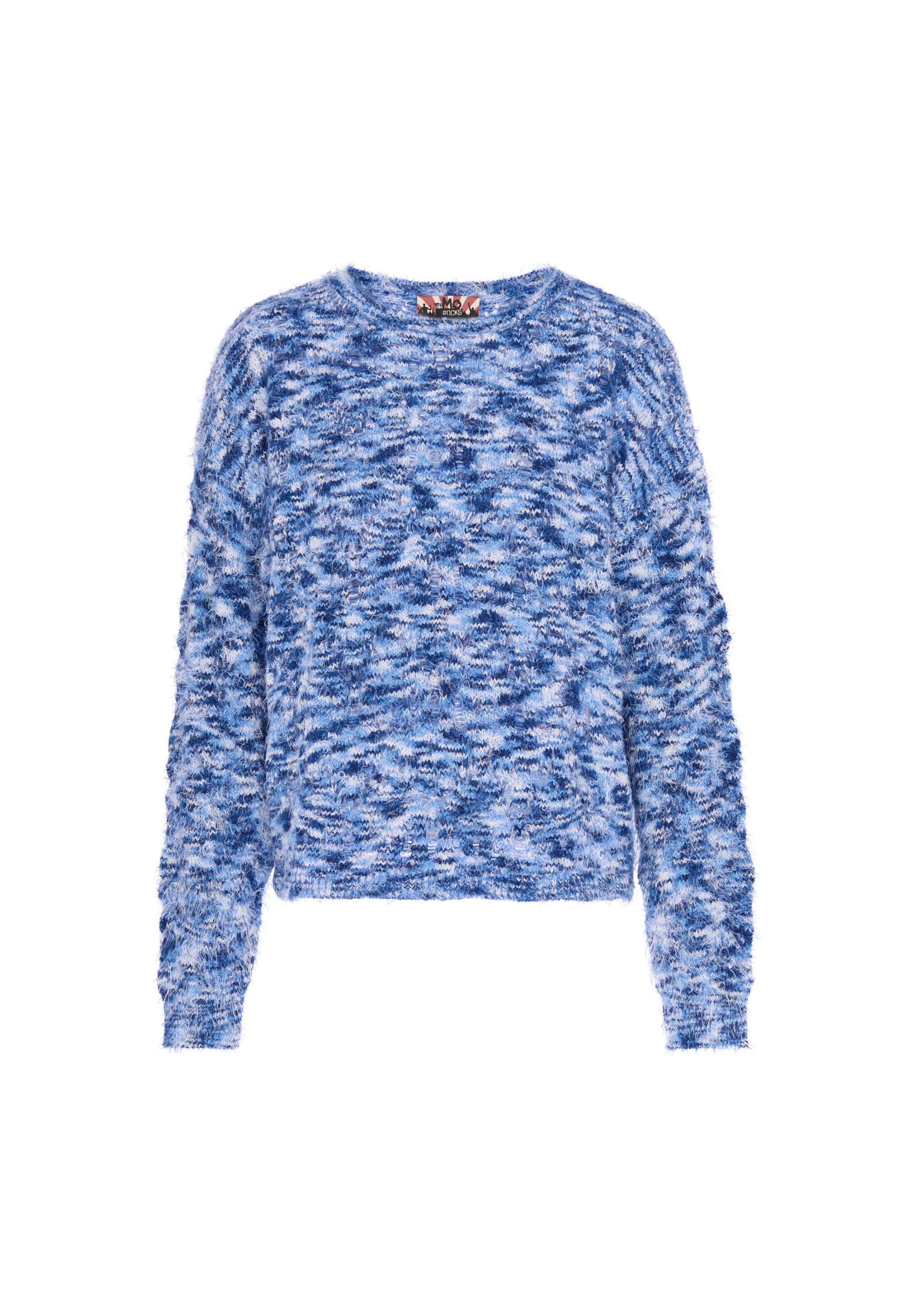 Pull-over myMo ROCKS en bleu : devant