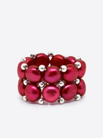 Bague 'TUILERIES' Ateliers Saint Germain en rouge