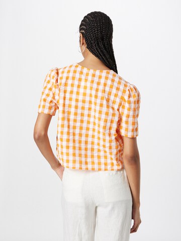 Monki Blouse in Orange