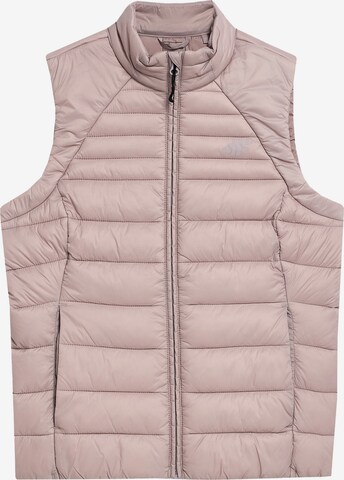 Gilet sportivo di 4F in rosa: frontale