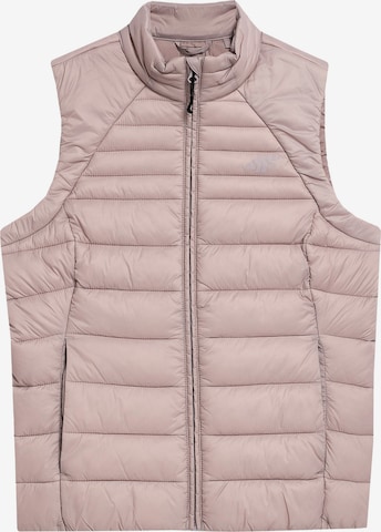 Gilet de sport 4F en rose : devant