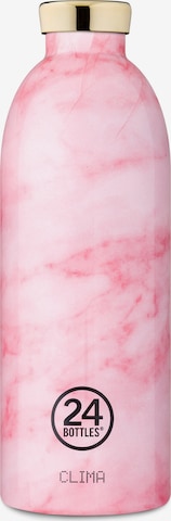 Borraccia 'Clima 850' di 24Bottles in rosa: frontale