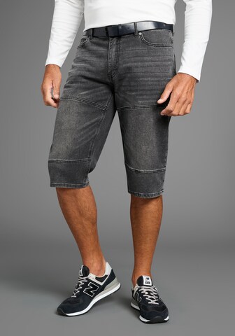 H.I.S Regular Shorts 'Nantz' in Schwarz: Vorderseite
