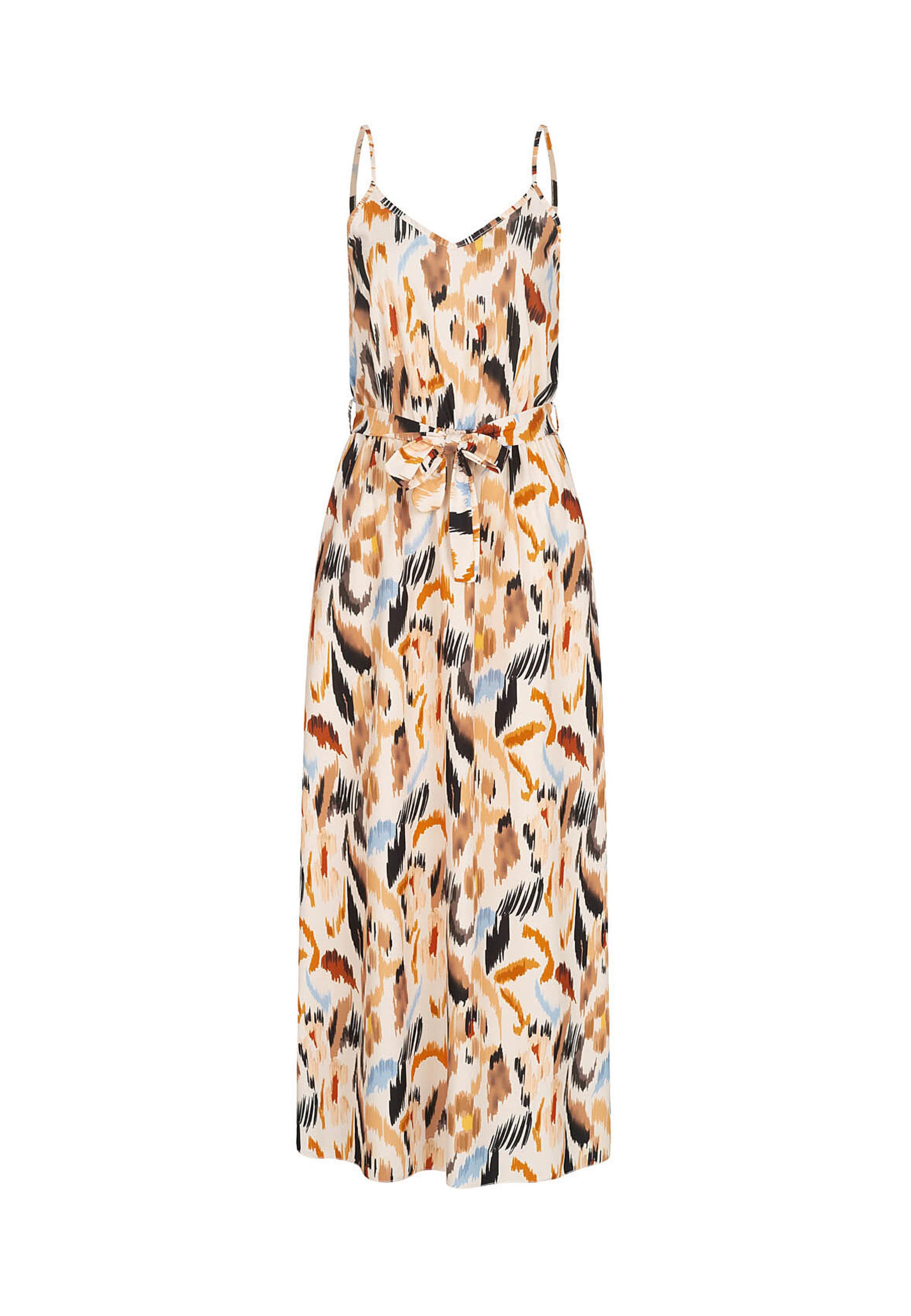 Cloud5ive Robe en camel / mélange de couleurs, Vue avec produit