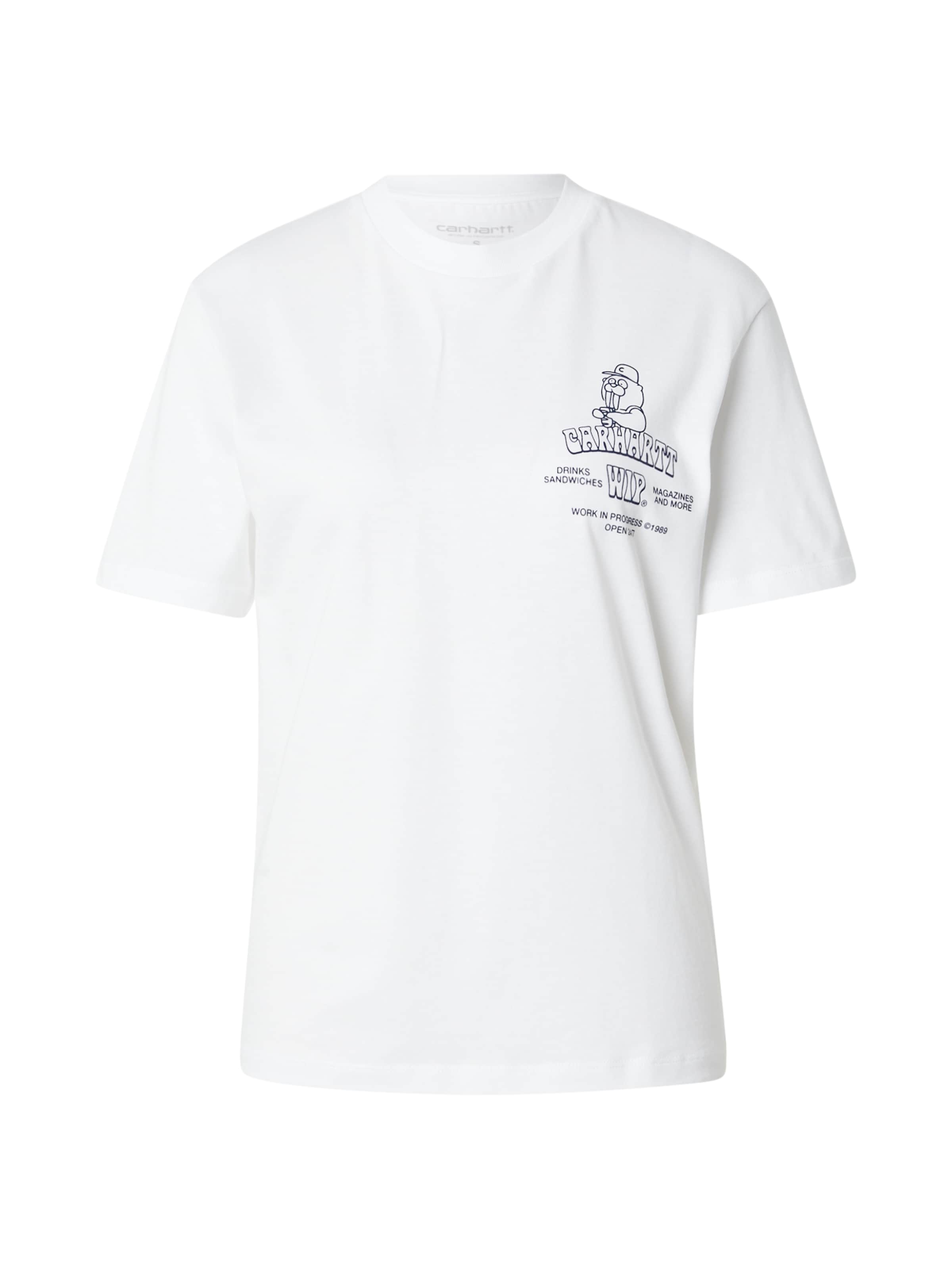 Carhartt WIP Póló 'Sandwich' - fehér: elől