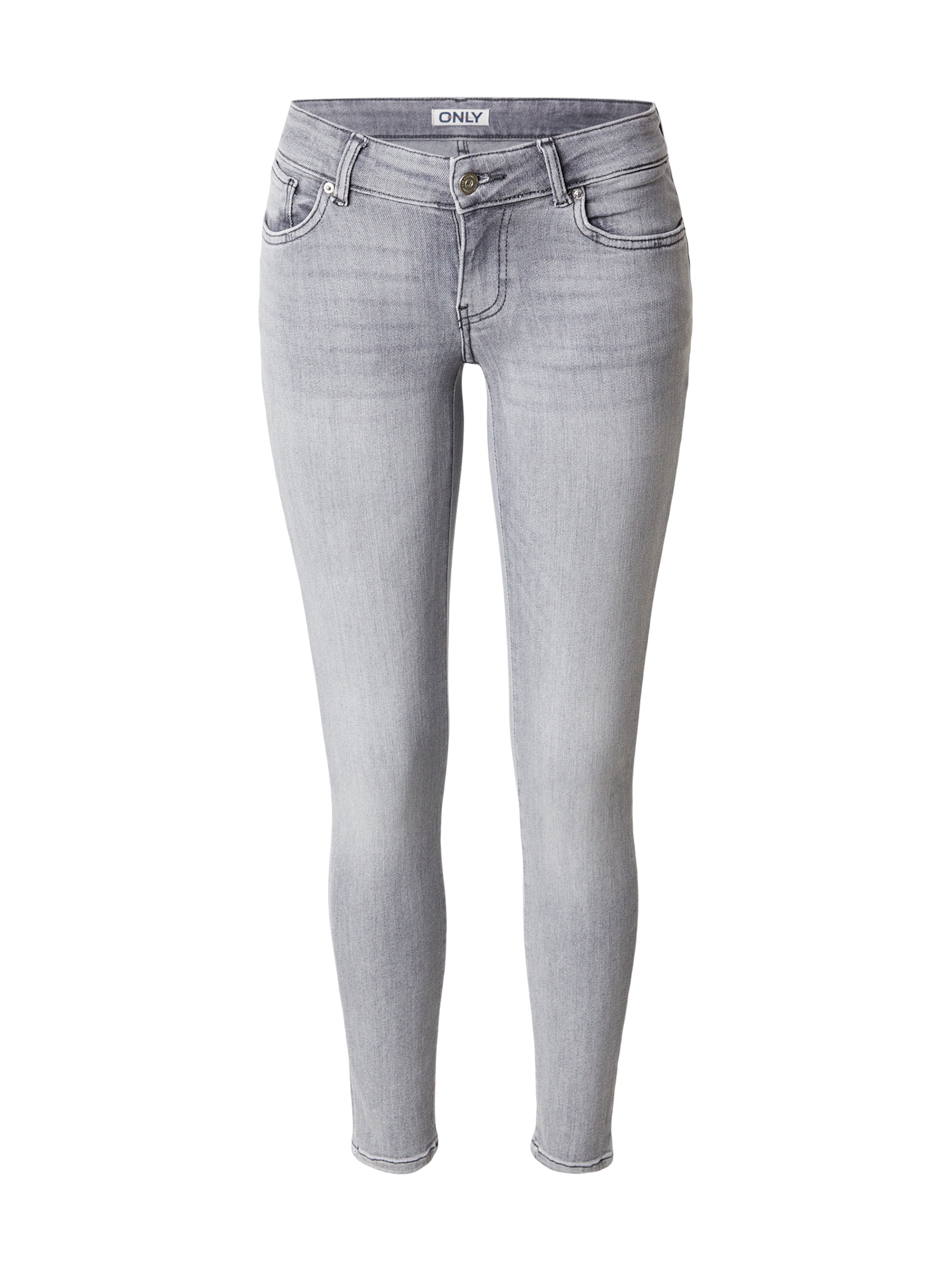 Skinny Jean 'ONLPOWER CORAL' ONLY en gris : devant