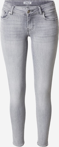 Skinny Jean 'ONLPOWER CORAL' ONLY en gris : devant