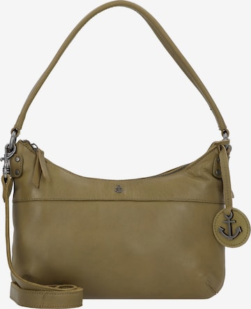 Harbour 2nd Shoulder Bag 'Anchor Love' in Green: front