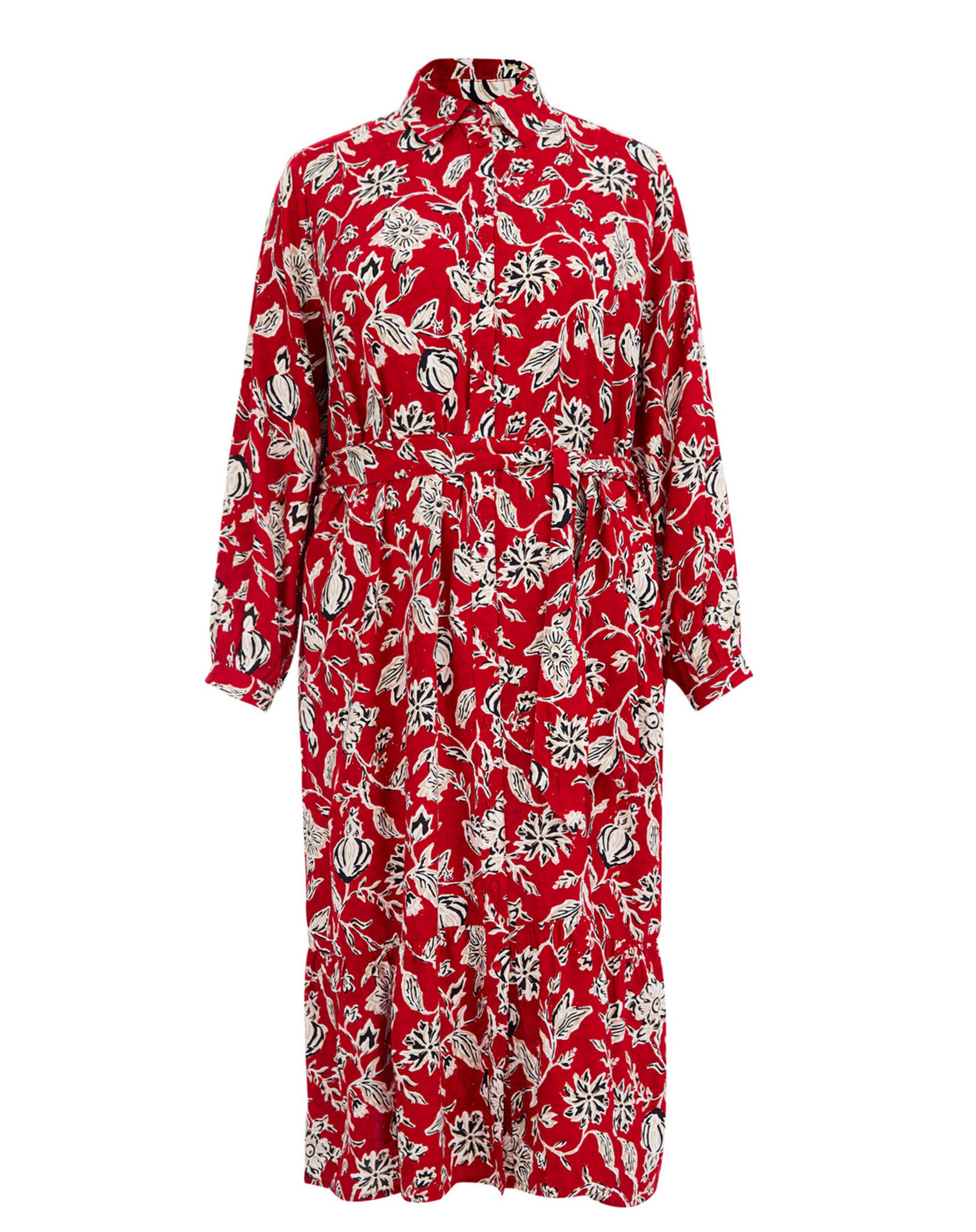 Robe WE Fashion en rouge : devant