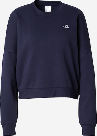 ADIDAS SPORTSWEARSportska sweater majica - plava boja: prednji dio