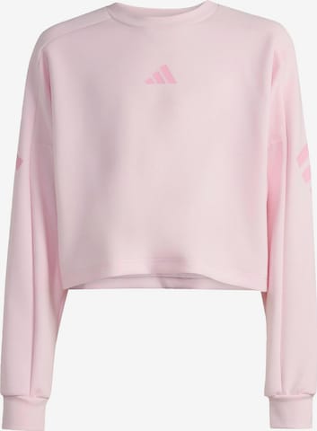 rožinė ADIDAS SPORTSWEAR Megztinis be užsegimo: priekis