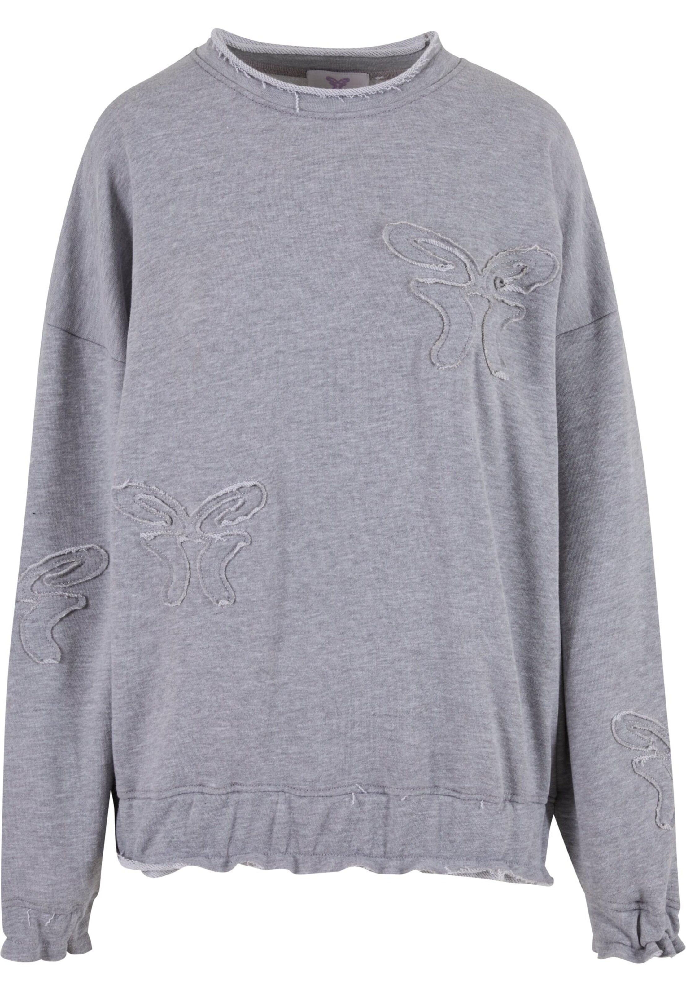 pilka Felicious Megztinis be užsegimo: priekis