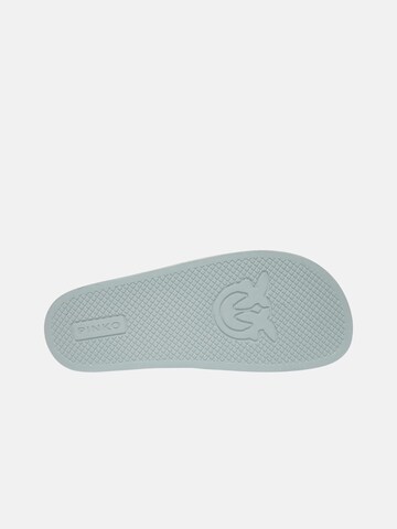 PINKO Kapcie 'PINKO DILLY 01 SLIPPER RUBBERIZED Scarpe' w kolorze niebieski