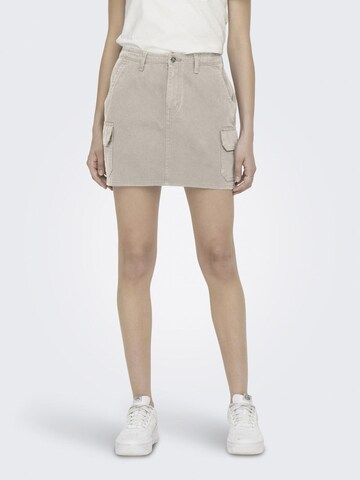 Gonna 'ONLMalfy' di ONLY in grigio: frontale