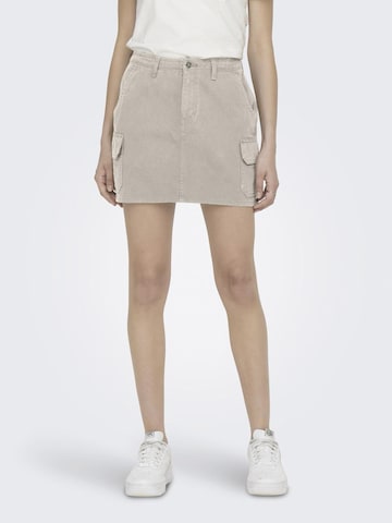 ONLY Skirt 'MALFY' in Grey: front