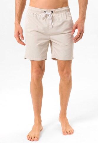 Jimmy Sanders Swimming shorts in Beige: front