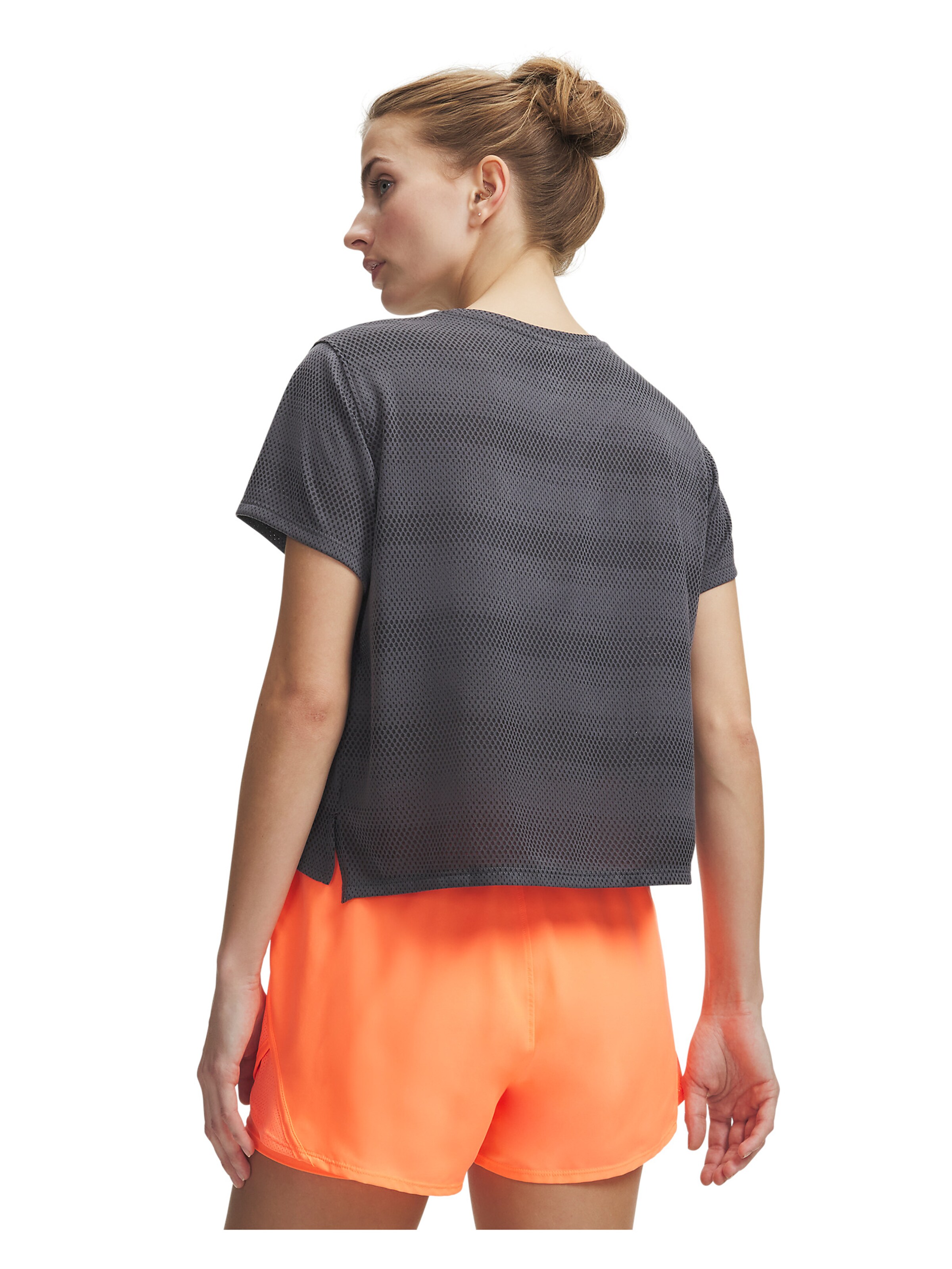 UNDER ARMOUR Performance shirt 'Velociti' in Grey