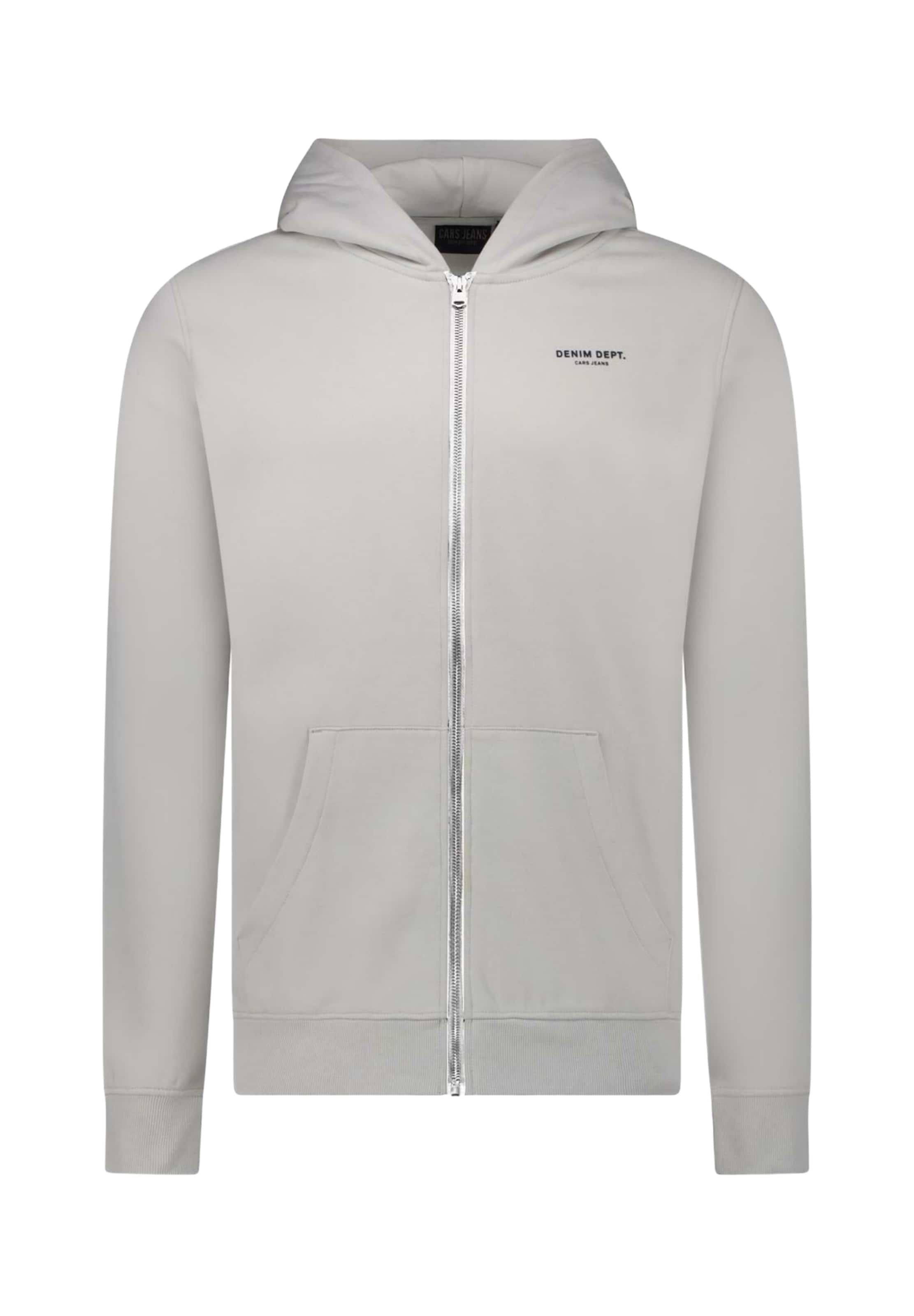 Cars Jeans - Sudadera con cremallera 'YUTTO' en beige: frente