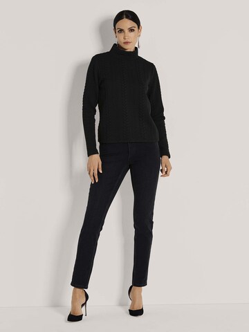 MADELEINE Sweatshirt in Zwart