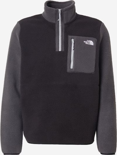 Sportinis megztinis 'Yumiori' iš THE NORTH FACE, spalva – tamsiai pilka / juoda / balta, Prekių apžvalga