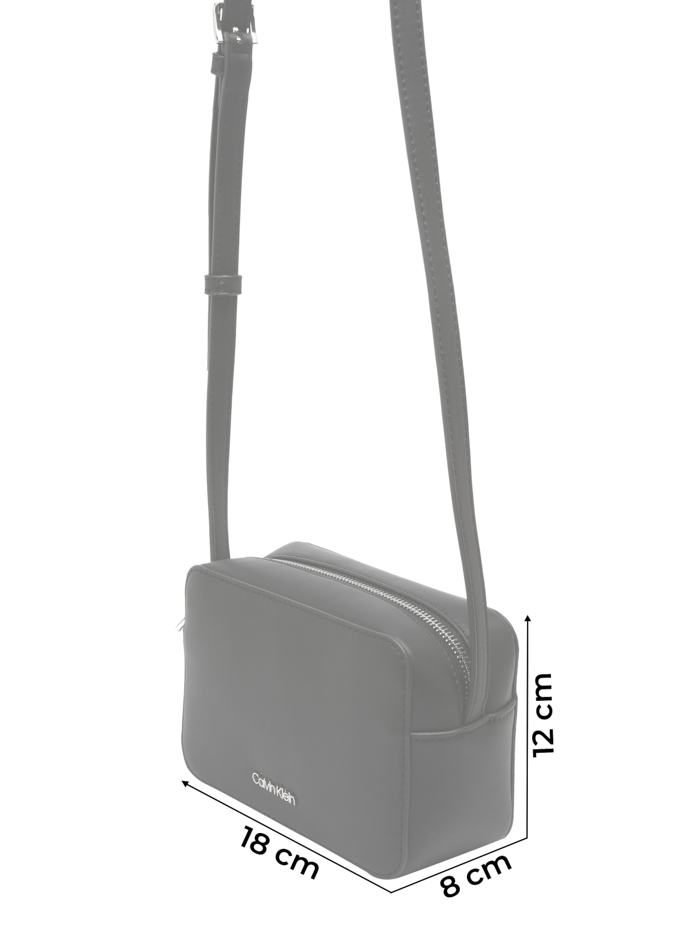 Calvin Klein Taška přes rameno – černá