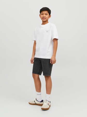 Jack & Jones Junior Свободный крой Джинсы 'Chris' в Серый