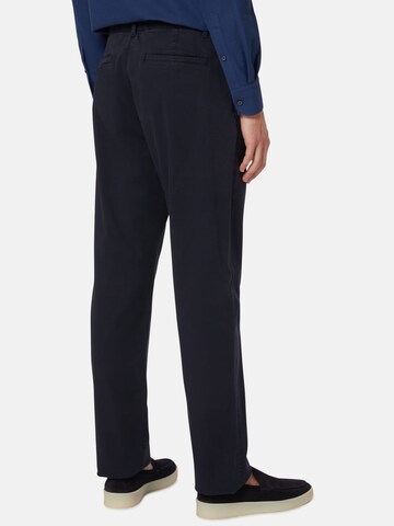 Coupe slim Pantalon chino Boggi Milano en bleu